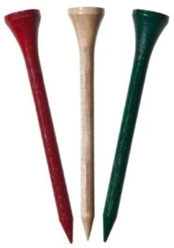 ProActive Premium Sports Hardwood Golf Tees 2.75" 250 Count -Tour Edge Store 2.75 Mixed Colors 250