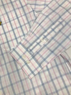Callaway Jack Nicklaus Black Label By Perry Ellis Plaid Button Down Shirts -Tour Edge Store 3ColorsMediumPlaidLS BrightWhite2