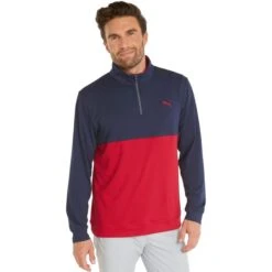 Puma Men's Gamer ColorBlock 1/4 Zip Golf Jacket -Tour Edge Store 3 8deab46f ab1c 4390 8f8d 04f9685dbc94