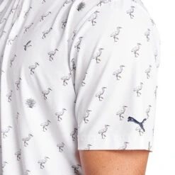 Puma Men's Mattr Egrets Golf Polo -Tour Edge Store 3 cc2c7efd 7a6c 47d4 b0e7 a4116679d2ce