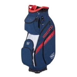 Wilson Staff EXO II Golf Cart Bags -Tour Edge Store 5537dd395b99fd6943e8a6ebf6b013c965e6801d WGB6650NA 0 WS EXO II CART NA RD WH