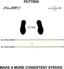 Golf Alignment Rods - MORODZ - 2 Pack -Tour Edge Store 61NYUBymfpL. AC SL1500