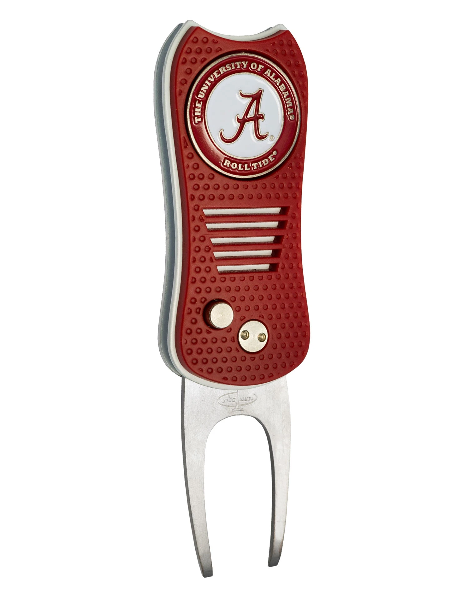 Team Golf Retractable Switchblade Switchfix Divot Tool Ball Marker - NCAA 2 Team Golf Retractable Switchblade Switchfix Divot Tool Ball Marker - NCAA - Image 2