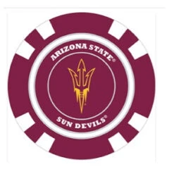 Team Golf NCAA Magnetic Poker Chip Ball Markers 14 Team Golf NCAA Magnetic Poker Chip Ball Markers -Tour Edge Store ArizonaState1