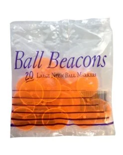 Beacons Large Neon Golf Ball Markers -Tour Edge Store Ball Beacons Orange