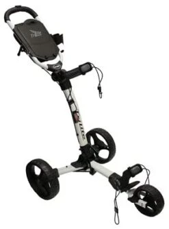 Axglo Golf TriLite 3 Wheel Push Cart -Tour Edge Store BlackWhite