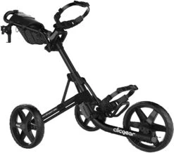 Clicgear Golf 3-Wheel Push Cart Model 4.0 -Tour Edge Store Black 1
