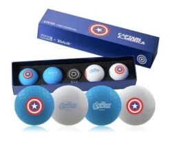 Volvik Marvel Limited Edition Marvel Golf Ball Gift Packs -Tour Edge Store Captain America Box