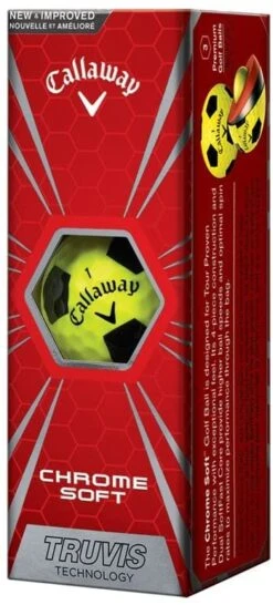 Callaway Chrome Soft Truvis Golf Balls -Tour Edge Store ChromeSoft 5995589 2