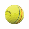 Callaway Chrome Soft X Triple Track Yellow (Per Dozen)