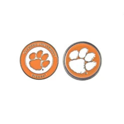 NCAA Double Sided Collegiate Golf Ball Marker Coins -Tour Edge Store Clemson