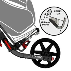 Clicgear Golf Push Cart Accessories -Tour Edge Store Clicgear Bag Booser