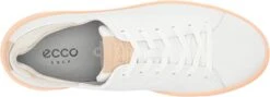ECCO Ladies Golf Tray Golf Shoes 16 ECCO Ladies Golf Tray Golf Shoes -Tour Edge Store EccoLadiesTray WhitePeach4