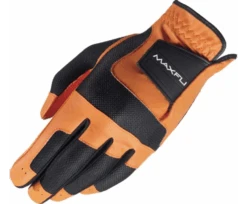 Maxfli Universal Fit Color Golf Gloves 24 Maxfli Universal Fit Color Golf Gloves -Tour Edge Store Fit Glove Orange 1