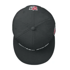 Wilson Staff Golf Flat Brim Tour Caps - Assorted Colors -Tour Edge Store Flat Brim Black 3