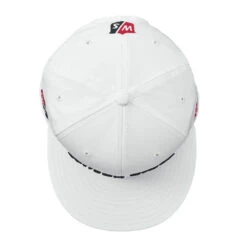 Wilson Staff Golf Flat Brim Tour Caps - Assorted Colors -Tour Edge Store Flat Brim White 3