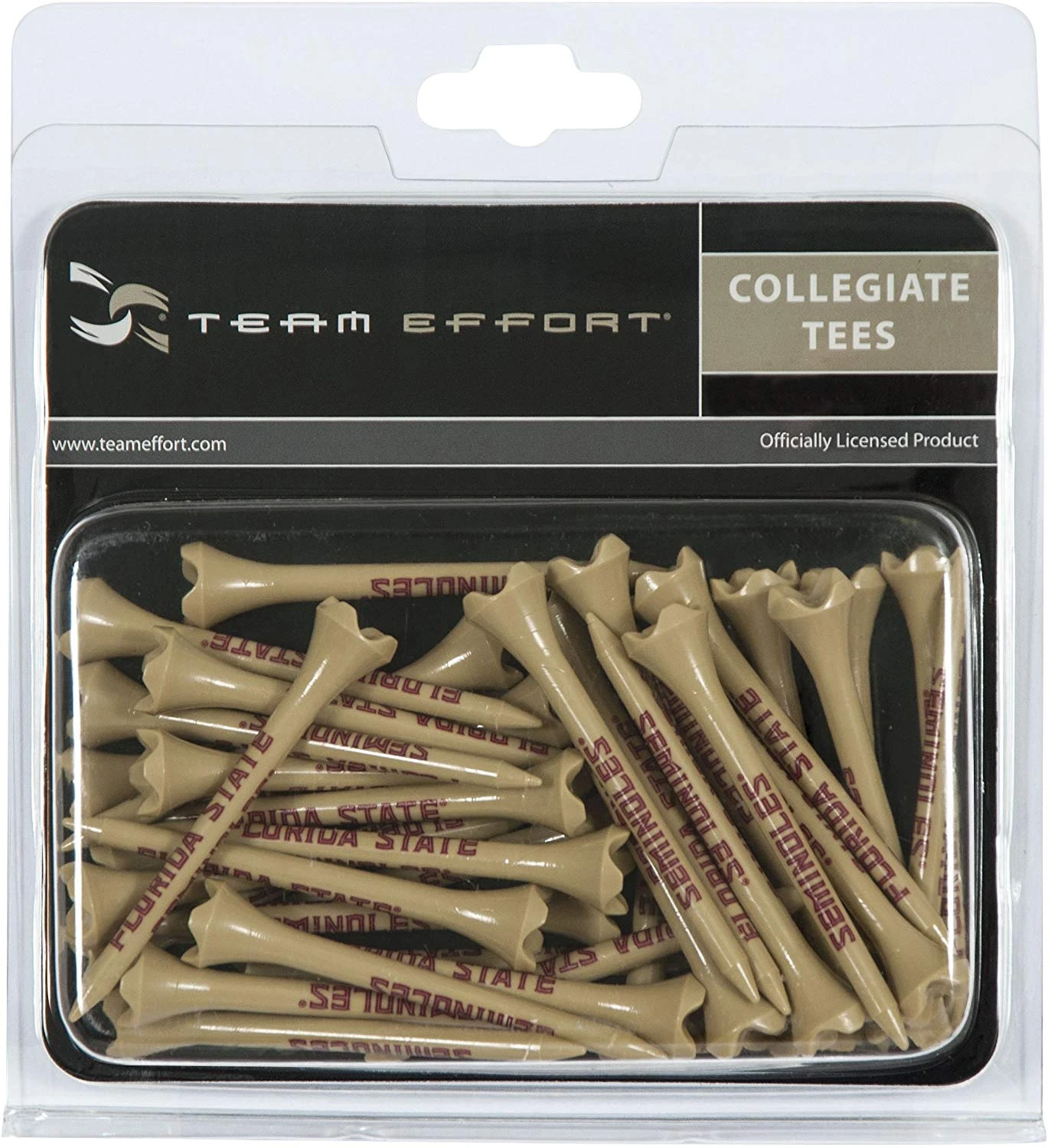 WinCraft Team Effort Collegiate Golf Tees 40 Pack 6 WinCraft Team Effort Collegiate Golf Tees 40 Pack - Image 6