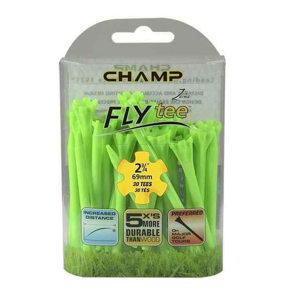 Champ Fly Tees 2.75" Plastic Golf Tees 5 Champ Fly Tees 2.75" Plastic Golf Tees - Image 5