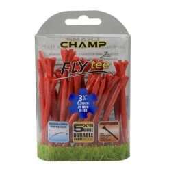 Champ Fly Tees 3.25" Plastic Golf Tees -Tour Edge Store Flytee 314 25 RedPlain 92544 600px 1800x1800 77ffedd3 df72 4aee 8e46 5b051b69b2c8