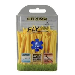 Champ Fly Tees 3.25" Plastic Golf Tees -Tour Edge Store Flytee 314 25 YellowPlain 92542 600px 1800x1800 52014627 c881 4b7d b8fd 1f931895c04d