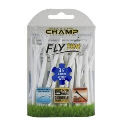 Champ Fly Tees 3.25" Plastic Golf Tees -Tour Edge Store Flytee 3.25 white