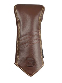 Sun Mountain Golf Leather Head Covers -Tour Edge Store G823724Brown KhakiStripe3