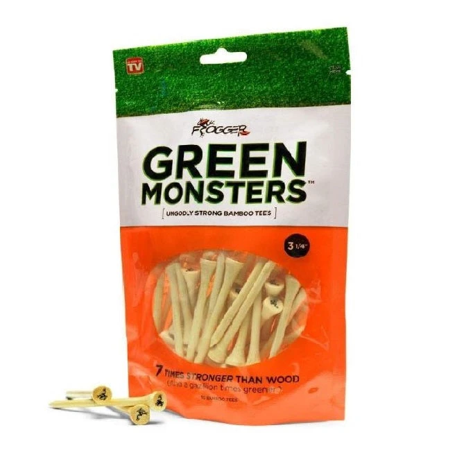 Green Monsters - Ungodly Strong Tees - Frogger Golf 2 Green Monsters - Ungodly Strong Tees - Frogger Golf - Image 2