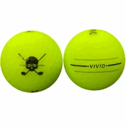 CaddiesShack Custom Jolly Rogers Skull & Crossbones Volvik Vivid Matte Golf Balls -Tour Edge Store GreenVivid