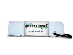 Clip Wipes Microfiber Golf Greens Towel -Tour Edge Store Greens Towels Pure White