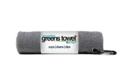 Clip Wipes Microfiber Golf Greens Towel -Tour Edge Store Greens Towels Sterling Silver