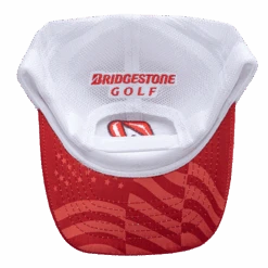 Bridgestone Limited Edition USA Hats -Tour Edge Store Image 4 BGS red cap bott