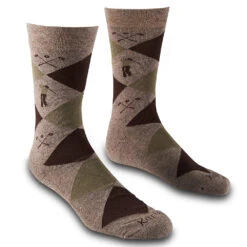 Kartel Argyle Golf Socks -Tour Edge Store KartelArgyleSocks Fawn