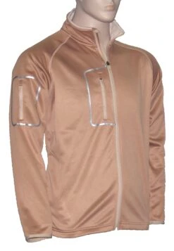 The Weather Company TWC Men's Poly-Flex Full Zip Jacket 5 The Weather Company TWC Men's Poly-Flex Full Zip Jacket -Tour Edge Store Men s PolyFlex Jacket Iced Coffee Cream