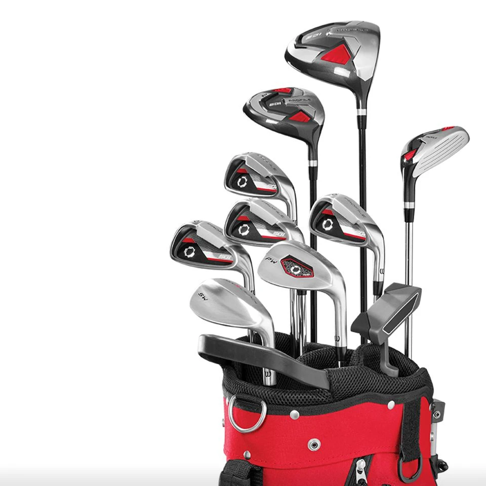 Wilson Golf Profile SGI Complete Mens Golf Club Set With Bag 2 Wilson Golf Profile SGI Complete Mens Golf Club Set With Bag - Image 2