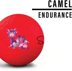 Saintnine Misty Premium Matte Golf Balls -Tour Edge Store MistyMatteRed1