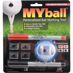 MyBall Personalized Ball Marking Tool 7 MyBall Personalized Ball Marking Tool -Tour Edge Store MyBall Marking Tool Gambler