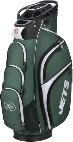 WIlson NFL Licensed Xtra Golf Cart Bags (Previous Model) -Tour Edge Store NewYorkJetsCartBag