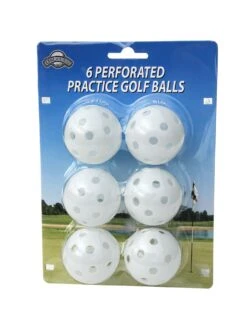 OnCourse Golf Perforated Practice Golf Balls -Tour Edge Store OnCourse Perferated Golf Balls 13011
