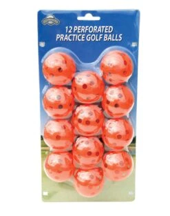 OnCourse Golf Perforated Practice Golf Balls -Tour Edge Store OnCourse Perferated Golf Balls 13061