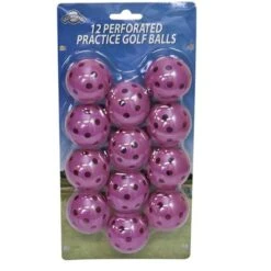 OnCourse Golf Perforated Practice Golf Balls -Tour Edge Store OnCourse Perferated Golf Balls 13071