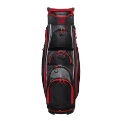 Orlimar Golf CRX Cart Bag With Removable Cooler -Tour Edge Store Orlimar CRX Cooler Bag Black Red 1