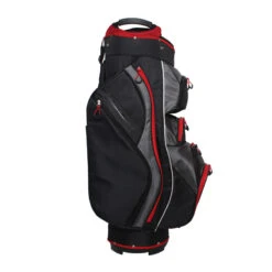 Orlimar Golf CRX Cart Bag With Removable Cooler -Tour Edge Store Orlimar CRX Cooler Bag Black Red 3