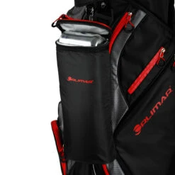 Orlimar Golf CRX Cart Bag With Removable Cooler -Tour Edge Store Orlimar CRX Cooler Bag Black Red 7