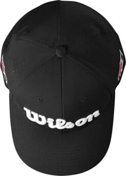 Wilson Performance Mesh Hat -Tour Edge Store PerformanceMesh 2023 Black 3
