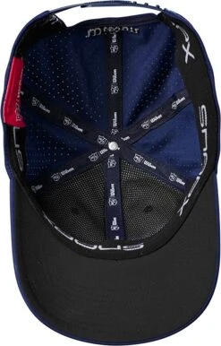 Wilson Performance Mesh Hat -Tour Edge Store PerformanceMesh 2023 Blue 2