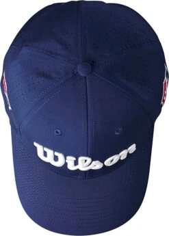 Wilson Performance Mesh Hat -Tour Edge Store PerformanceMesh 2023 Blue 3