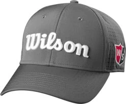 Wilson Performance Mesh Hat -Tour Edge Store PerformanceMesh 2023 Gray 0