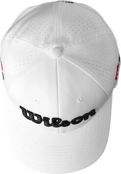 Wilson Performance Mesh Hat -Tour Edge Store PerformanceMesh 2023 White 3