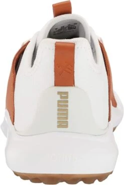 Puma Ignite Fasten8 Crafted Laced Golf Shoes 9 Puma Ignite Fasten8 Crafted Laced Golf Shoes -Tour Edge Store PumaFasten8Crafted WhiteLeatherBrown2
