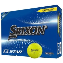 Srixon Q-Star Golf Balls -Tour Edge Store Q StarYellow0